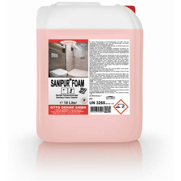 Lorito Sanipur Foam 327 Sanitärreiniger...