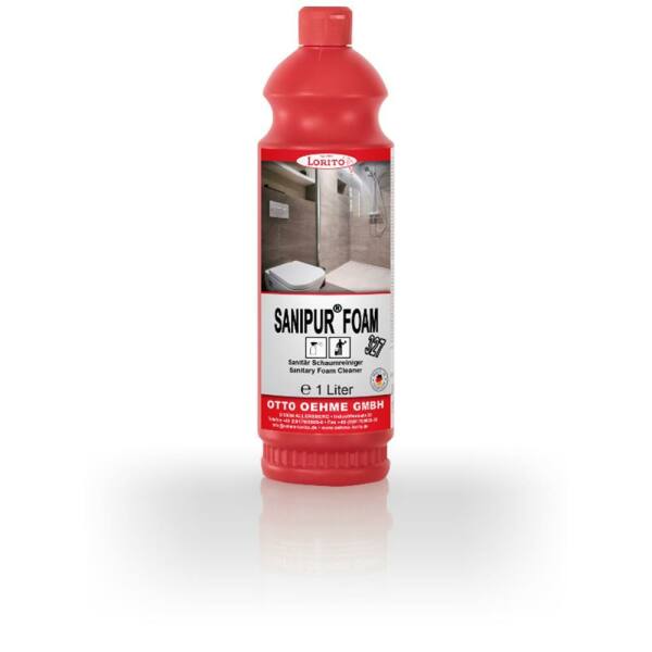 Lorito Sanipur Foam 327 Sanitärreiniger Kalklöser schäumend  Kalkentferner