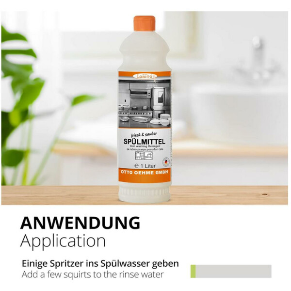 Lorito Wischstar frisch u. sauber Spülmittel...