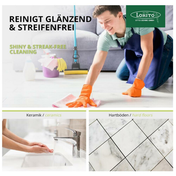 Lorito 5x 100ml Reinigungsset Probe-Set Gast-Reinigungskit