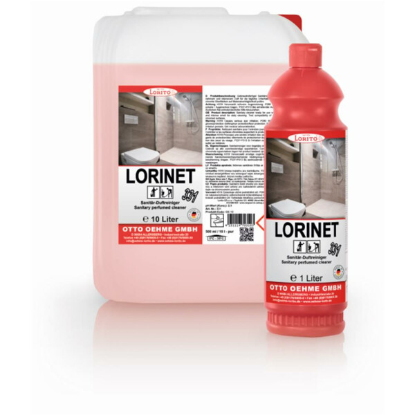 Lorito Lorinet 331 Sanitärreinger Sanitärduftreiniger Kalklöser Kalkentferner