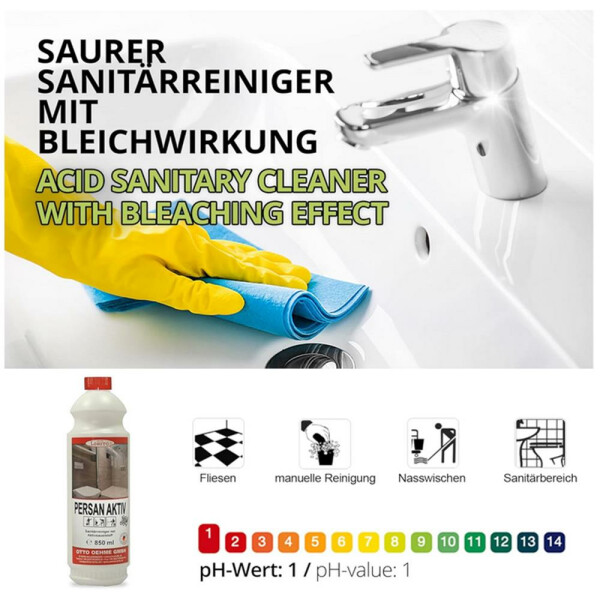 Lorito Persan 304 Sanitärreiniger Kalklöser Kalkentferner mit Aktivsauerstoff