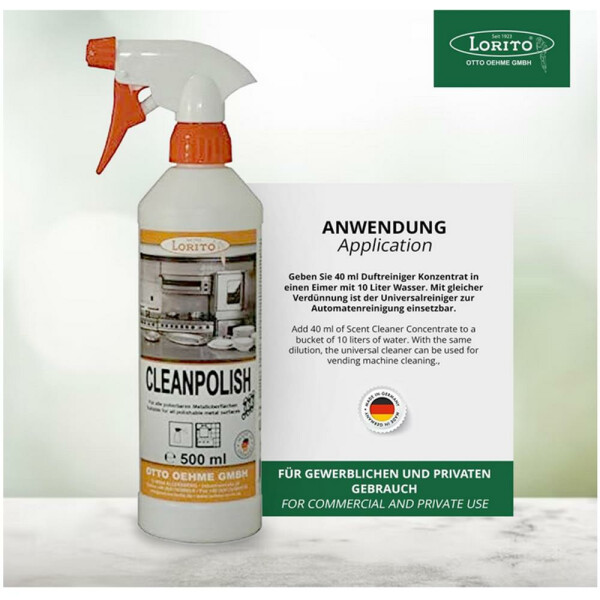 Clean Polish Cleanpolish 333 Edelstahlpflege 0,5 Liter