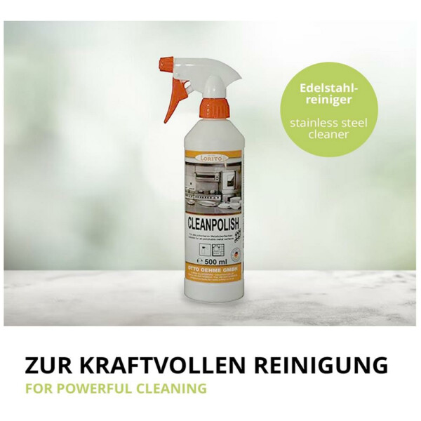 Clean Polish Cleanpolish 333 Edelstahlpflege 0,5 Liter