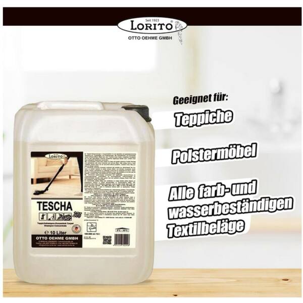 Lorito Teppichschaumkonzentrat Tescha 255 10 Liter