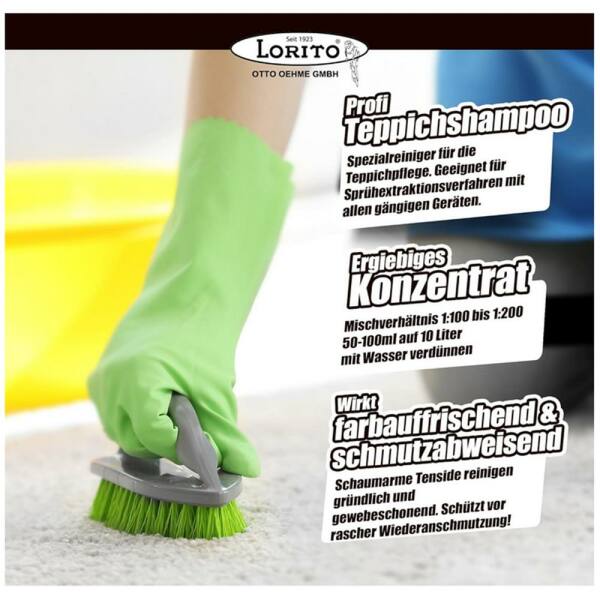 Lorito Teppichschaumkonzentrat Tescha 255 10 Liter