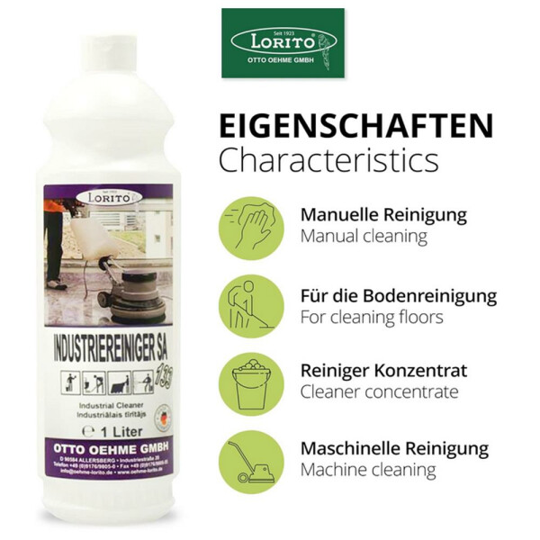 Automatenreiniger Industriereiniger SA 133 1 Liter