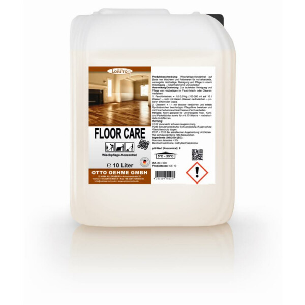 Holzwischpflege  Floor Care 508 5 Liter