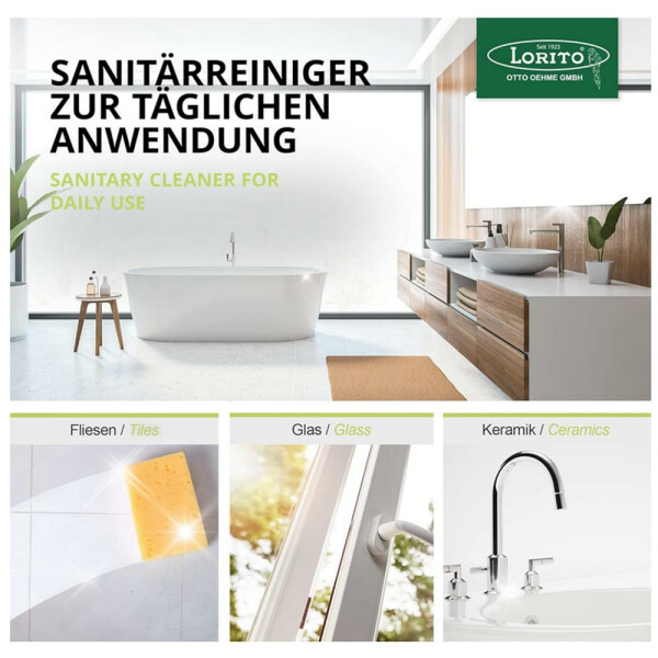 Sanitärreiniger Sanicitro 521 EU-Ecolabel (Blume) 1 Liter