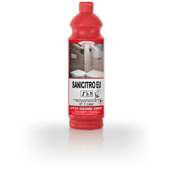 Sanitärreiniger Sanicitro 521 EU-Ecolabel (Blume) 1 Liter