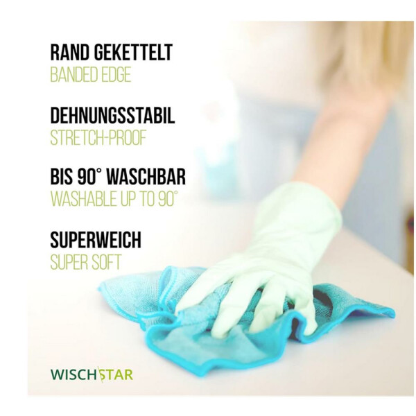 Microfasertuch Mikrofasertuch Premium gelb