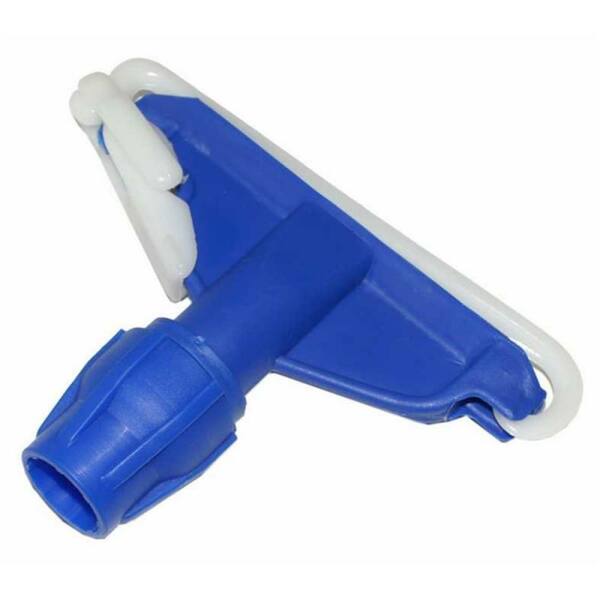 Mopphalter f&uuml;r Nasswischmopp Mopphalter  BLAU