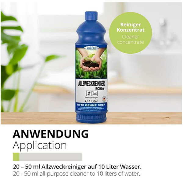 Lorito Allzweckreiniger Ecoline kennzeichnungsfreier Allround-Reiniger