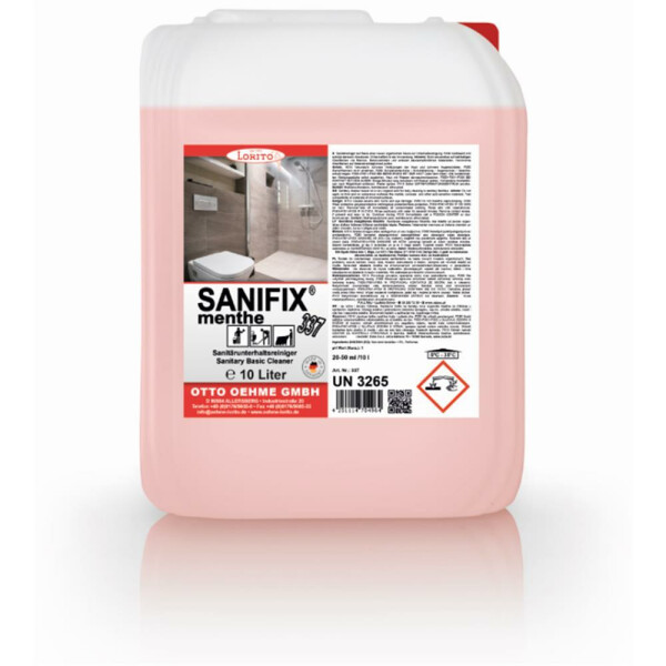 Lorito Sanifix Menthe Sanitärreiniger Duftreiniger Kalklöser Kalkentferner