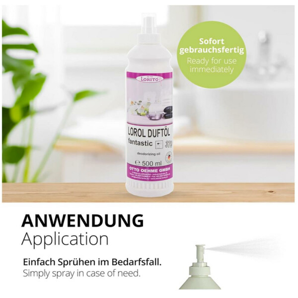 Lorito Lorol Fantastic Duftöl Toilettenduft Sanitärduft Badduft