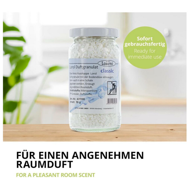 Lorol Duftgranulat Classic 50 g - 200 ml Staubsaugerduft Raumduft
