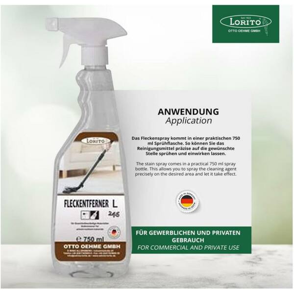 Lorito Fleckenentferner L246 750 ml Spühflasche Eddingentferner