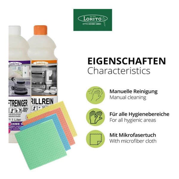 Küchenreinigungsmittel- Set Gastro-Probeset 16-teilig