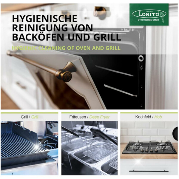 Lorito Wischstar frisch u. sauber Grillreiniger 021 10 Liter  starker Backofenreiniger