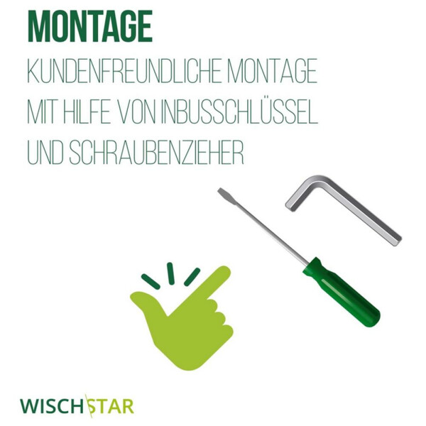 Wisch-Star Reinigungswagen Willy abschließbar Systemwagen Putzwagen