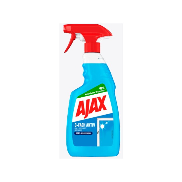 Ajax Glas & Flächenreniger 3-Fach Aktiv 500ml