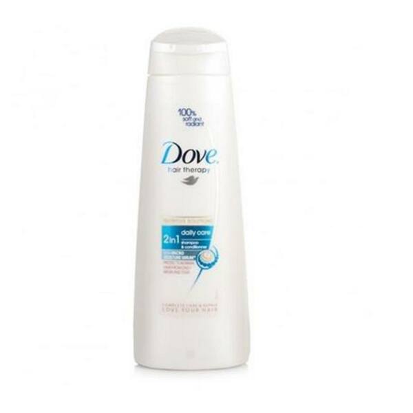 Dove tägliche Feuchtigkeit 2-in-1 Shampoo und Spülung 250ml