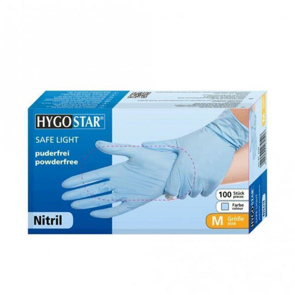 Einmalhandschuhe, Nitril Safelight  blau, 100er Box XL