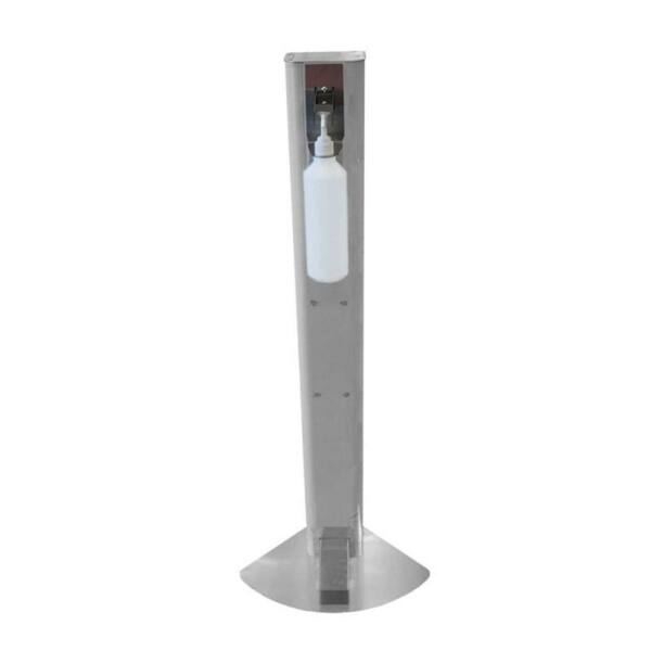 Wisch-Star Bodenständer Desinfektionsmittelspender Edelstahl GEMMA INOX mit Fusspedal