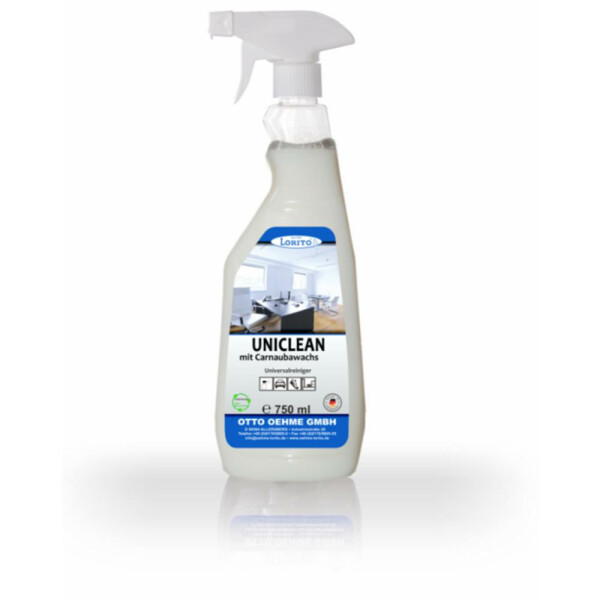 Lorito Uniclean mit Carnauba 750 ml Universalreiniger mit...