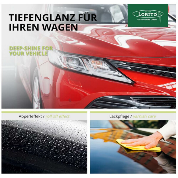 Lorito Uniclean mit Carnauba 750 ml Universalreiniger mit Abperleffekt