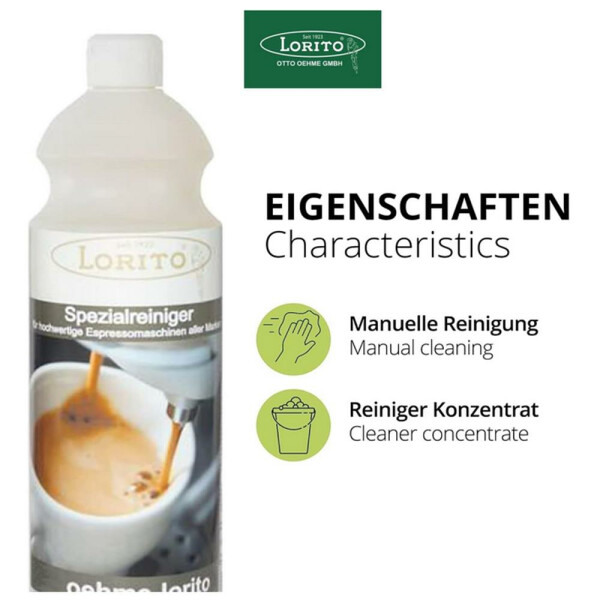 Lorito Spezialreiniger Kaffeemaschine 0,5 L
