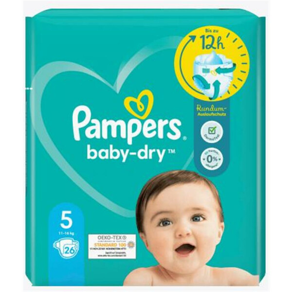 Pampers Baby Dry Windeln Größe 5