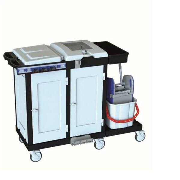 Wisch-Star Reinigungswagen Willy Maxi abschließbar Systemwagen Putzwagen