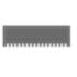 Nölle Schrubber Industriewischer Großraumschrubber, Polypropylene , 4-Loch